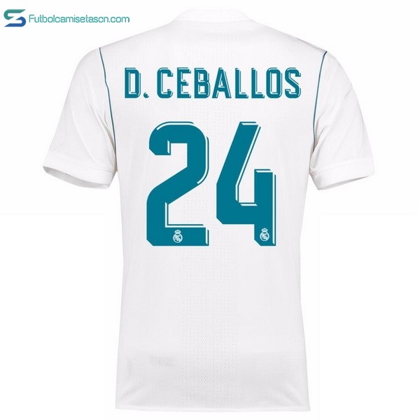Camiseta Real Madrid 1ª D.Ceballos 2017/18